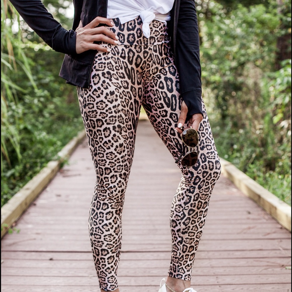 free people + onzie leopard leggings